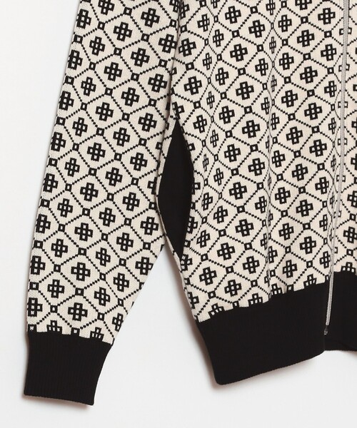 FUTURE ARCHIVE(フューチャーアーカイブ)の「FUTURE ARCHIVE / DRIVERS KNIT(ニット/セーター・メンズ・ホワイト/ブラック・MEDIUM)」の5枚目の写真