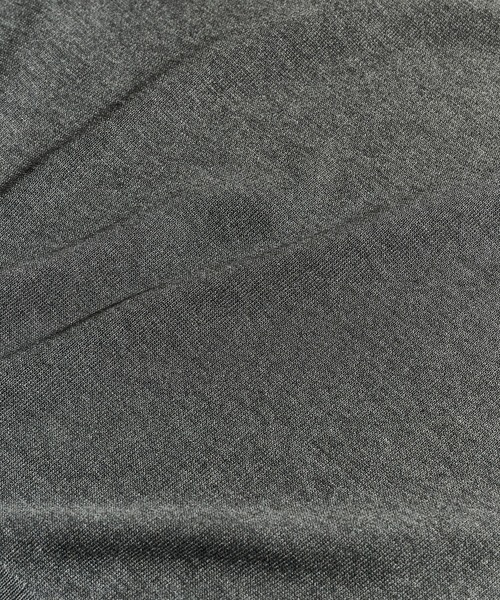 WETTEMPT(ウィテンプト)の「HIGH GAUGE L/S KNIT POLO / ハイゲージL/Sニットポロ(ニット/セーター・メンズ・グレー/ブラック・SMALL/MEDIUM/LARGE)」の12枚目の写真