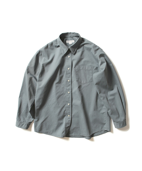 THOMASMORE(トーマスモア)の「フェイデッドシャツ - ストーングリーン(シャツ/ブラウス・レディース・その他・X-SMALL/SMALL/MEDIUM/X-LARGE/LARGE)」の1枚目の写真