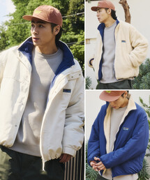 FREAK'S STORE（フリークスストア）の「限定展開 リバーシブルライナーセット 4way スタンドカラー ブルゾン   ナイロンフリース ライナーセット   2枚セット（ブルゾン）」