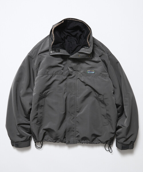 FREAK'S STORE(フリークスストア)の「限定展開 リバーシブルライナーセット 4way スタンドカラー ブルゾン / ナイロンフリース ライナーセット / 2枚セット(ブルゾン・メンズ・チャコールグレー/ブラック/ベージュ/ネイビー/オリーブ/ナチュラル・SMALL/MEDIUM/LARGE)」の18枚目の写真