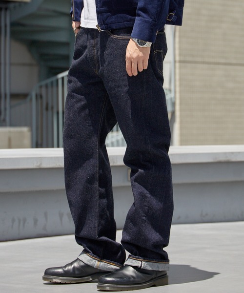 LEVI'S VINTAGE CLOTHING(リーバイスビンテージクロージング)の「LEVI'S/リーバイス VINTAGE CLOTHING 1955 501 ORIGINAL ジーンズ リンス デニムパンツ ジーパン ストレートパンツ ボタンフライ メンズ レディース 2026年 秋 秋服 冬 冬服(デニムパンツ・メンズ・ダークインディゴブルー・W30xL32/W32xL32/W34xL32/W36xL32)」の16枚目の写真
