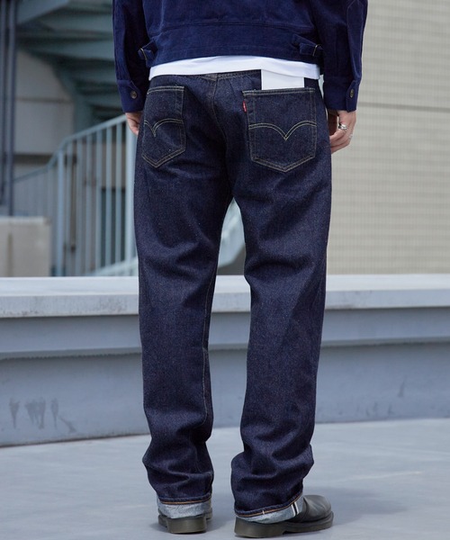 LEVI'S VINTAGE CLOTHING(リーバイスビンテージクロージング)の「LEVI'S/リーバイス VINTAGE CLOTHING 1955 501 ORIGINAL ジーンズ リンス デニムパンツ ジーパン ストレートパンツ ボタンフライ メンズ レディース 2026年 秋 秋服 冬 冬服(デニムパンツ・メンズ・ダークインディゴブルー・W30xL32/W32xL32/W34xL32/W36xL32)」の2枚目の写真