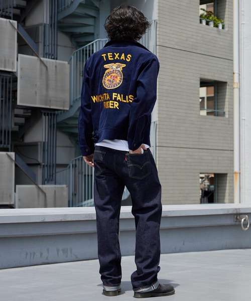 LEVI'S VINTAGE CLOTHING(リーバイスビンテージクロージング)の「LEVI'S/リーバイス VINTAGE CLOTHING 1955 501 ORIGINAL ジーンズ リンス デニムパンツ ジーパン ストレートパンツ ボタンフライ メンズ レディース 2026年 秋 秋服 冬 冬服(デニムパンツ・メンズ・ダークインディゴブルー・W30xL32/W32xL32/W34xL32/W36xL32)」の12枚目の写真