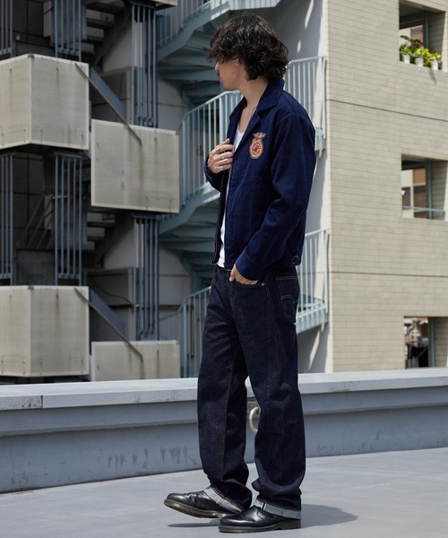 LEVI'S VINTAGE CLOTHING(リーバイスビンテージクロージング)の「LEVI'S/リーバイス VINTAGE CLOTHING 1955 501 ORIGINAL ジーンズ リンス デニムパンツ ジーパン ストレートパンツ ボタンフライ メンズ レディース 2026年 秋 秋服 冬 冬服(デニムパンツ・メンズ・ダークインディゴブルー・W30xL32/W32xL32/W34xL32/W36xL32)」の13枚目の写真
