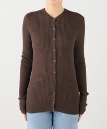 tibi（ティビ）の「TIBI/ティビ RIBBED SWEATER SLIM CARDIGAN カーディガン（ニット/セーター）」