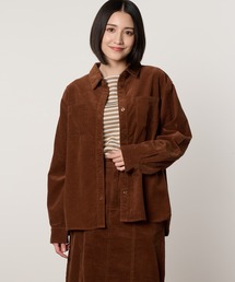 コーデュロイ リラックス 長袖シャツ