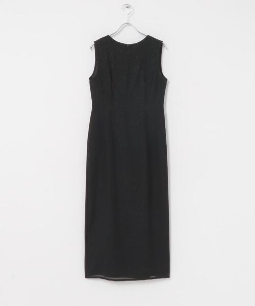 URBAN RESEARCH ROSSO WOMEN(アーバンリサーチ ロッソ)の「kaene フラッフィーフラワーコンビドレス(ワンピース・レディース・ライトブルー/ブラック/ピンク系その他・36)」の6枚目の写真