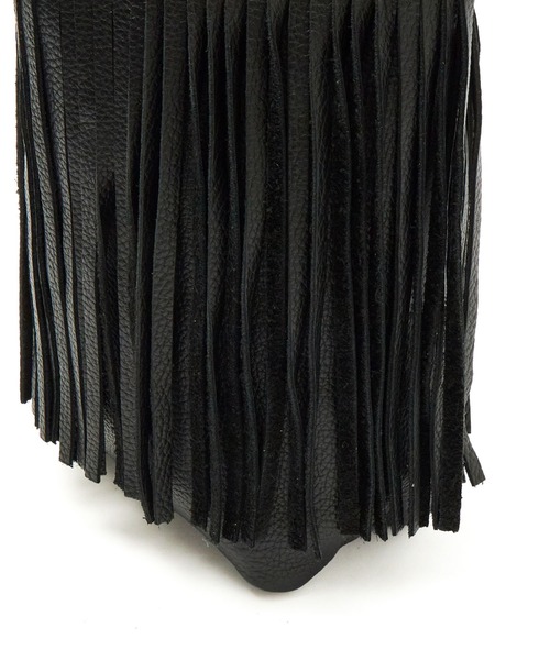 ROSE BUD(ローズバッド)の「MILLELA FIRENZE/FRINGE MINI TOTE(ショルダーバッグ・レディース・オフホワイト/ブラック・ONE SIZE)」の21枚目の写真