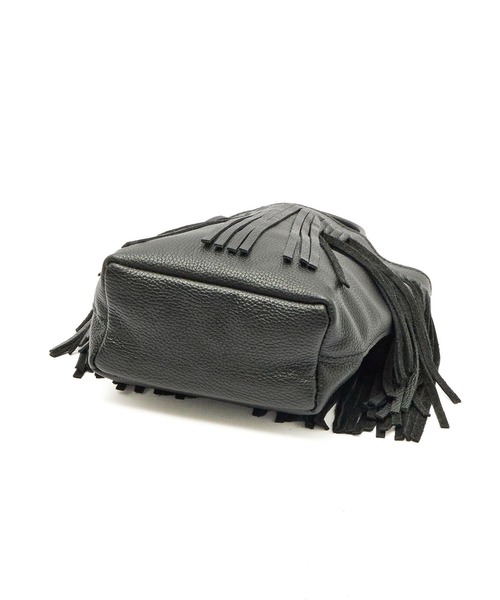 ROSE BUD(ローズバッド)の「MILLELA FIRENZE/FRINGE MINI TOTE(ショルダーバッグ・レディース・オフホワイト/ブラック・ONE SIZE)」の18枚目の写真