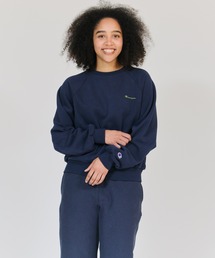 【Champion/チャンピオン】レディース クルーネックスウェットシャツ