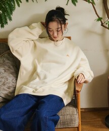 KELTY/ケルティ 限定展開 KELTY×FREAK'S STORE/ケルティ 別注 ワンポイント ヴィンテージロゴ クルーネックスウェット
