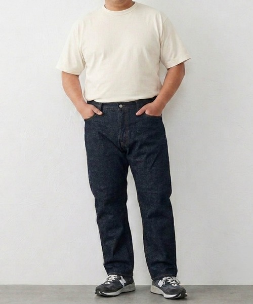 EDWIN(エドウィン)の「【大きいサイズ】503 ルーズストレートデニムパンツ SMART STANDARD LOOSE STRAIGHT(デニムパンツ・メンズ・インディゴブルー/ブルー系その他2/ダークインディゴブルー・50/46/44/42/38/40)」の8枚目の写真