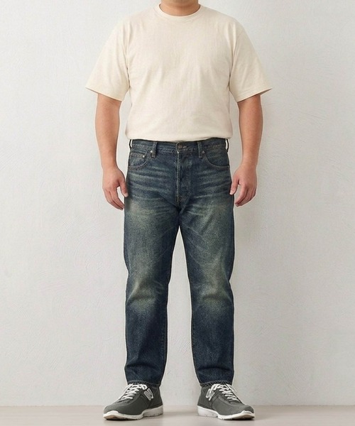 EDWIN(エドウィン)の「【大きいサイズ】503 ルーズストレートデニムパンツ SMART STANDARD LOOSE STRAIGHT(デニムパンツ・メンズ・インディゴブルー/ブルー系その他2/ダークインディゴブルー・50/46/44/42/38/40)」の12枚目の写真