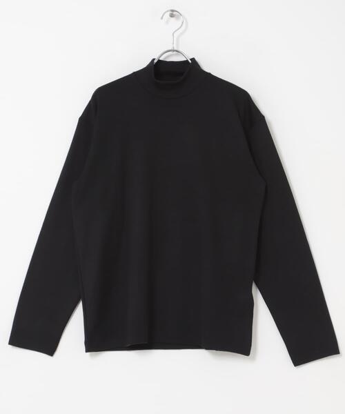 URBAN RESEARCH ROSSO MEN(アーバンリサーチロッソメン)の「『マシンウォッシャブル』ハイクオリティウールモックネックTシャツ(Tシャツ/カットソー・メンズ・ベージュ系その他/ブラック/ネイビー・MEDIUM/LARGE/X-LARGE)」の14枚目の写真