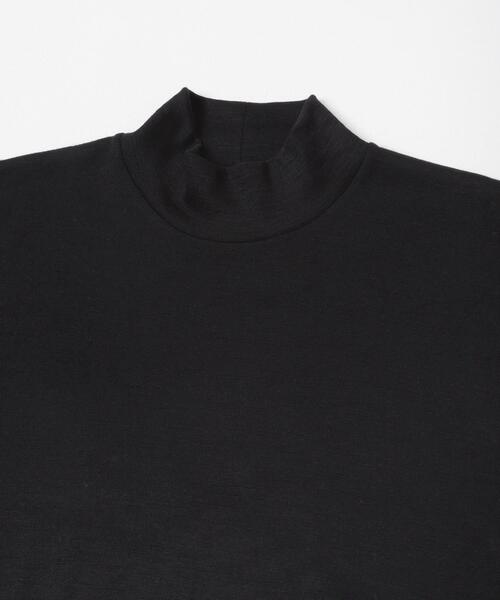 URBAN RESEARCH ROSSO MEN(アーバンリサーチロッソメン)の「『マシンウォッシャブル』ハイクオリティウールモックネックTシャツ(Tシャツ/カットソー・メンズ・ベージュ系その他/ブラック/ネイビー・MEDIUM/LARGE/X-LARGE)」の15枚目の写真