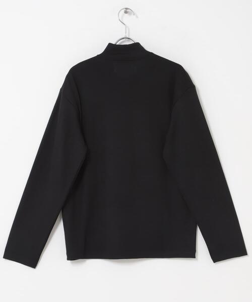 URBAN RESEARCH ROSSO MEN(アーバンリサーチロッソメン)の「『マシンウォッシャブル』ハイクオリティウールモックネックTシャツ(Tシャツ/カットソー・メンズ・ベージュ系その他/ブラック/ネイビー・MEDIUM/LARGE/X-LARGE)」の17枚目の写真