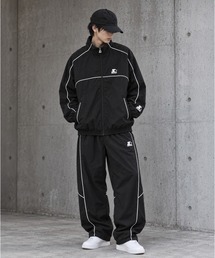 STARTER（スターター）の「STARTER スターター メンズパイピングトラックパンツ ナイロンパンツ（その他パンツ）」