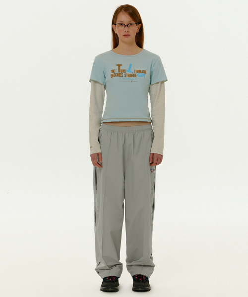 TEKET(テケット)の「CT Twist Track Pants Gray(スウェットパンツ・メンズ・その他・SMALL/MEDIUM/LARGE)」の2枚目の写真