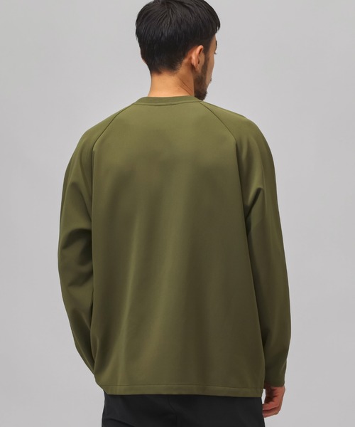 NEW BALANCE(ニューバランス)の「ニューバランス New Balance ウーブンロングスリーブTシャツ(Tシャツ/カットソー・メンズ・ブラック/グレー/カーキ・S/M/L/LL/3L)」の10枚目の写真