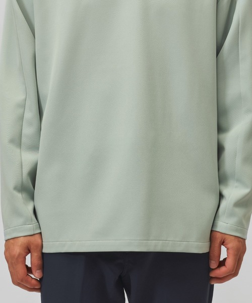 NEW BALANCE(ニューバランス)の「ニューバランス New Balance ウーブンロングスリーブTシャツ(Tシャツ/カットソー・メンズ・ブラック/グレー/カーキ・S/M/L/LL/3L)」の7枚目の写真