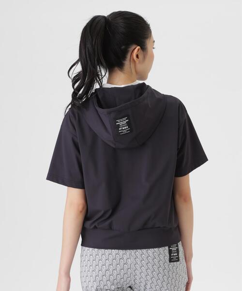 MASTER BUNNY EDITION(マスターバニーエディション)の「Nyベアムース半袖ハーフジップフーディプルオーバー (WOMENS)(スウェット・レディース・ブラウン/ブラック/ホワイト・SMALL/MEDIUM/LARGE)」の8枚目の写真