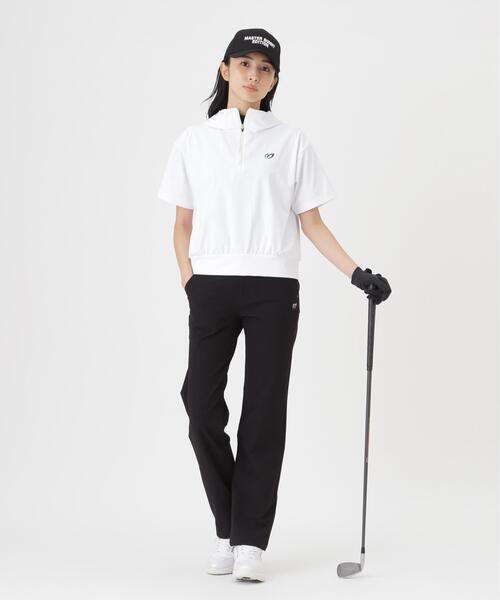 MASTER BUNNY EDITION(マスターバニーエディション)の「Nyベアムース半袖ハーフジップフーディプルオーバー (WOMENS)(スウェット・レディース・ブラウン/ブラック/ホワイト・SMALL/MEDIUM/LARGE)」の14枚目の写真