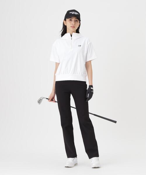 MASTER BUNNY EDITION(マスターバニーエディション)の「Nyベアムース半袖ハーフジップフーディプルオーバー (WOMENS)(スウェット・レディース・ブラウン/ブラック/ホワイト・SMALL/MEDIUM/LARGE)」の15枚目の写真
