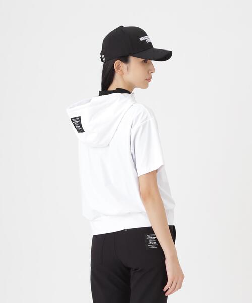 MASTER BUNNY EDITION(マスターバニーエディション)の「Nyベアムース半袖ハーフジップフーディプルオーバー (WOMENS)(スウェット・レディース・ブラウン/ブラック/ホワイト・SMALL/MEDIUM/LARGE)」の16枚目の写真