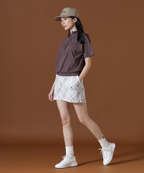 MASTER BUNNY EDITION(マスターバニーエディション)の「Nyベアムース半袖ハーフジップフーディプルオーバー (WOMENS)(スウェット・レディース・ブラウン/ブラック/ホワイト・SMALL/MEDIUM/LARGE)」の21枚目の写真