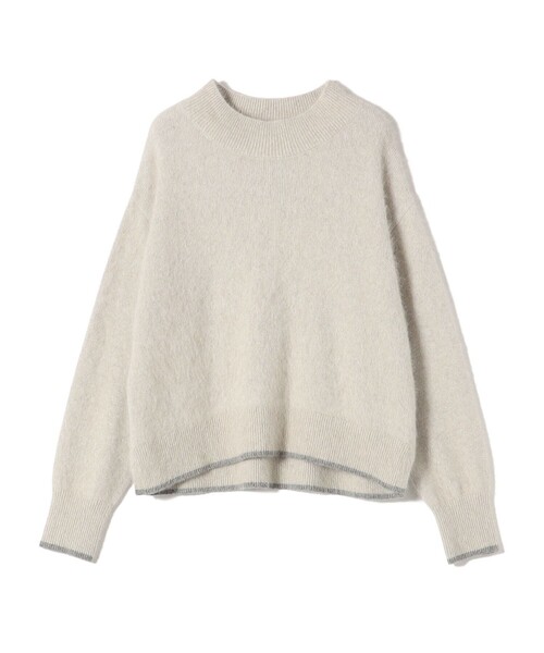 SHIPS(シップス)の「〈手洗い可能〉フォックス ラメ ハイネック ニット(ニット/セーター・レディース・グレー/ピンク/ナチュラル・ONE SIZE)」の11枚目の写真