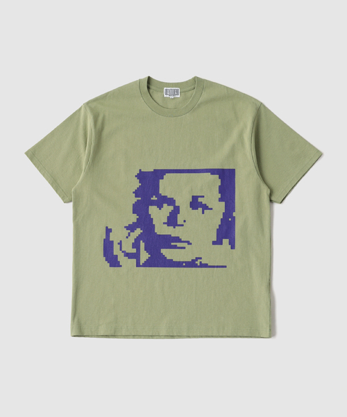 C.E(シーイー)の「C.E / シーイー CAVEMPT PORTRAY #6 T(Tシャツ/カットソー・メンズ・グリーン・X-LARGE/LARGE/MEDIUM)」の1枚目の写真