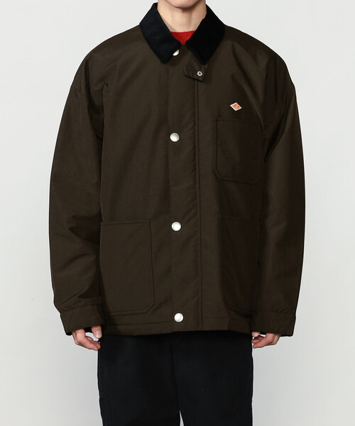 DANTON(ダントン)の「DANTON | 中綿ナイロン カバーオールジャケット MEN(ダウンジャケット/コート・メンズ・ブラック/ブラウン・40/42)」の14枚目の写真