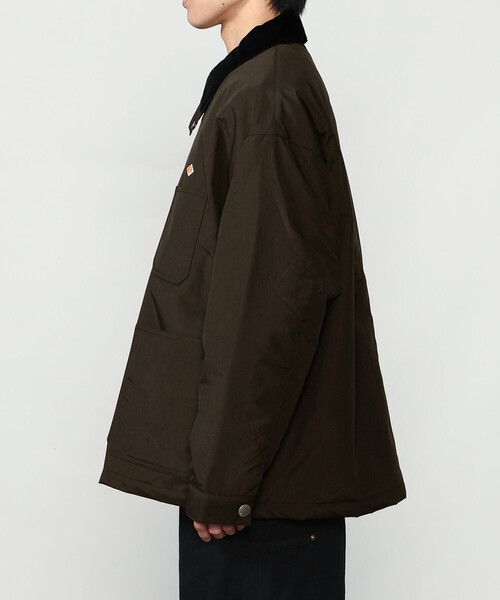 DANTON(ダントン)の「DANTON | 中綿ナイロン カバーオールジャケット MEN(ダウンジャケット/コート・メンズ・ブラック/ブラウン・40/42)」の15枚目の写真
