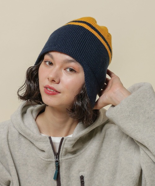 niko and...(ニコアンド)の「耳付きラインニットワッチ(ニットキャップ/ビーニー・レディース・その他3/その他2/その他1・FREE)」の18枚目の写真