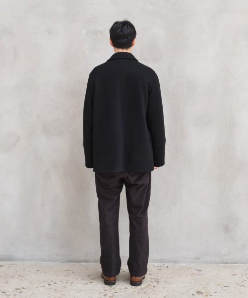 HORLISUN（ホーリーサン）の「IDAHO スナップボタン ウール ハーフコート ブラック（ダッフルコート・メンズ・その他・LARGE/SMALL/MEDIUM）」の10枚目の写真