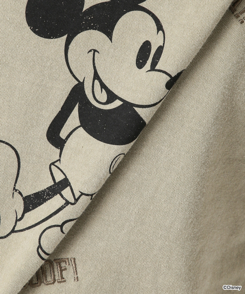 FRAMeWORK（フレームワーク）の「WIFFLE 別注［Mickey Mouse］embroidery ロンT（Tシャツ/カットソー・レディース・ホワイト/スミクロ/ベージュ・FREE）」の17枚目の写真