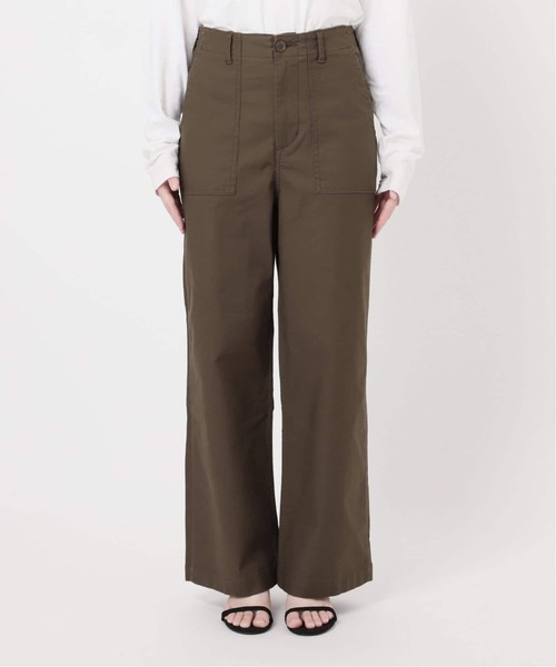 JOURNAL STANDARD relume(ジャーナルスタンダード レリューム)の「《一部WEB限定追加7》ワイドベイカーパンツ(カーゴパンツ・レディース・カーキ/ブラウン/ベージュ/ネイビー・40/38/36/34)」の21枚目の写真