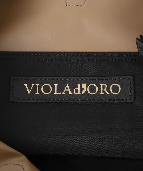 URBAN RESEARCH ROSSO WOMEN(アーバンリサーチ ロッソ)の「VIOLAd’ORO BIANCAスクエアバッグ(トートバッグ・レディース・ベージュ/ブラック・-)」の7枚目の写真