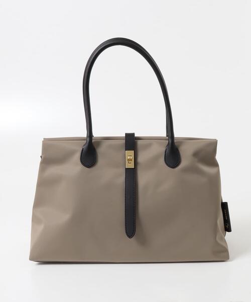 URBAN RESEARCH ROSSO WOMEN(アーバンリサーチ ロッソ)の「VIOLAd’ORO BIANCAスクエアバッグ(トートバッグ・レディース・ベージュ/ブラック・-)」の8枚目の写真