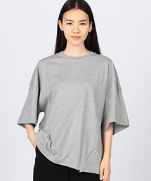 EN ROUTE | ENR コットン天竺サイドZIPプルオーバー(Tシャツ/カットソー)