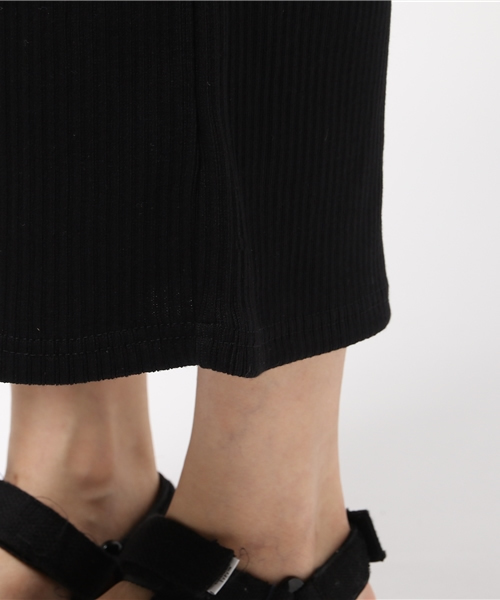 SLY（スライ）の「RIB LONG PT（その他パンツ・レディース・ネイビー/トップグレー/ブラック/ダークグリーン/ブラウン・1/2）」の12枚目の写真