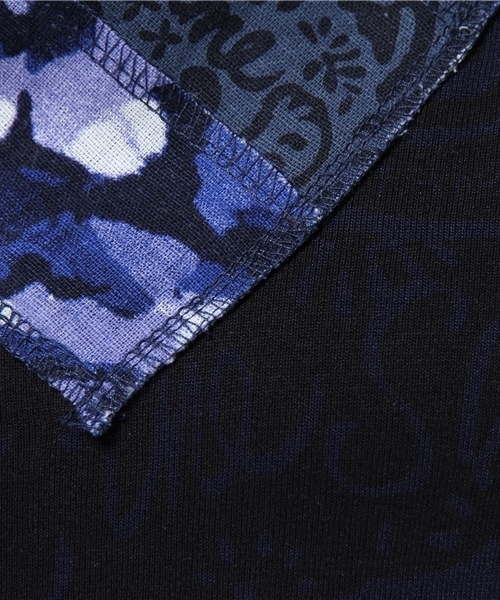 Desigual（デシグアル）の「「Desigual/デシグアル」カットソー（Tシャツ/カットソー・レディース・ブルー/ブラウン・X-LARGE/SMALL/MEDIUM/X-SMALL/LARGE）」の4枚目の写真