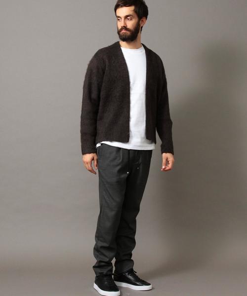 BEAUTY&YOUTH UNITED ARROWS（ビューティーアンドユースユナイテッドアローズ）の「BY ∴ アルパカ シャギー カーディガン◆（カーディガン/ボレロ・メンズ・ワインレッド/ベージュ/ダークグレー・SMALL/X-LARGE/MEDIUM/LARGE）」の13枚目の写真