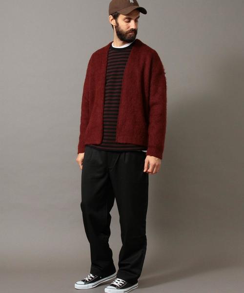 BEAUTY&YOUTH UNITED ARROWS（ビューティーアンドユースユナイテッドアローズ）の「BY ∴ アルパカ シャギー カーディガン◆（カーディガン/ボレロ・メンズ・ワインレッド/ベージュ/ダークグレー・SMALL/X-LARGE/MEDIUM/LARGE）」の10枚目の写真