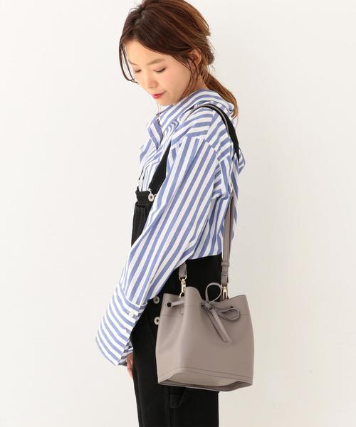 Another Edition(アナザーエディション)の「【WEB店舗限定】2Way スクエアリボン巾着/ aeFC 2Way SQ RBN キンチャク●(ショルダーバッグ・レディース・オフホワイト/グレー/ブラウン・フリー)」の3枚目の写真