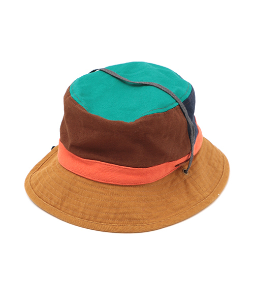 チチカカ（チチカカ）の「クレイジーパターンサファリハット（ハット・レディース・ベージュ/ネイビー・FREE）」の8枚目の写真