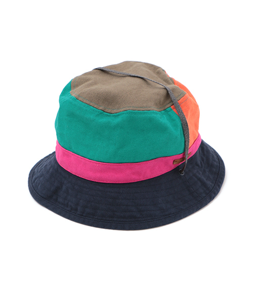 チチカカ（チチカカ）の「クレイジーパターンサファリハット（ハット・レディース・ベージュ/ネイビー・FREE）」の9枚目の写真