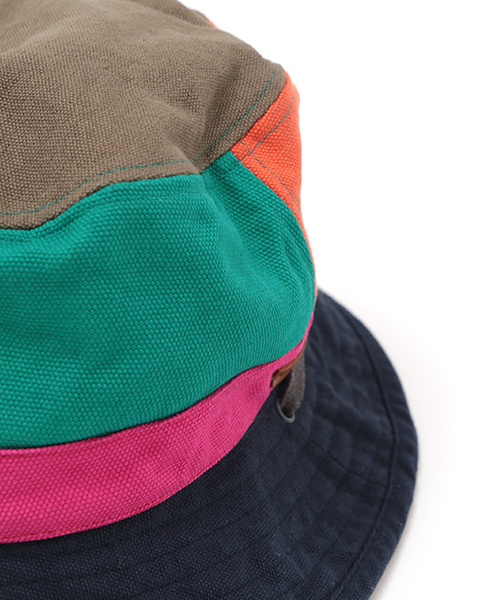 チチカカ（チチカカ）の「クレイジーパターンサファリハット（ハット・レディース・ベージュ/ネイビー・FREE）」の13枚目の写真