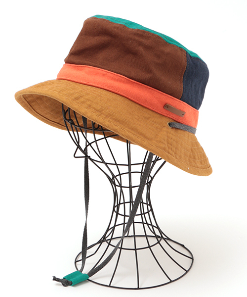 チチカカ（チチカカ）の「クレイジーパターンサファリハット（ハット・レディース・ベージュ/ネイビー・FREE）」の16枚目の写真